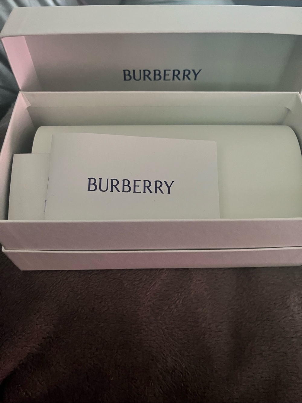 Burberry Tortoiseshell Cat-Eye Sunglasses with Brown Lenses New in Box - Picture 10 of 11